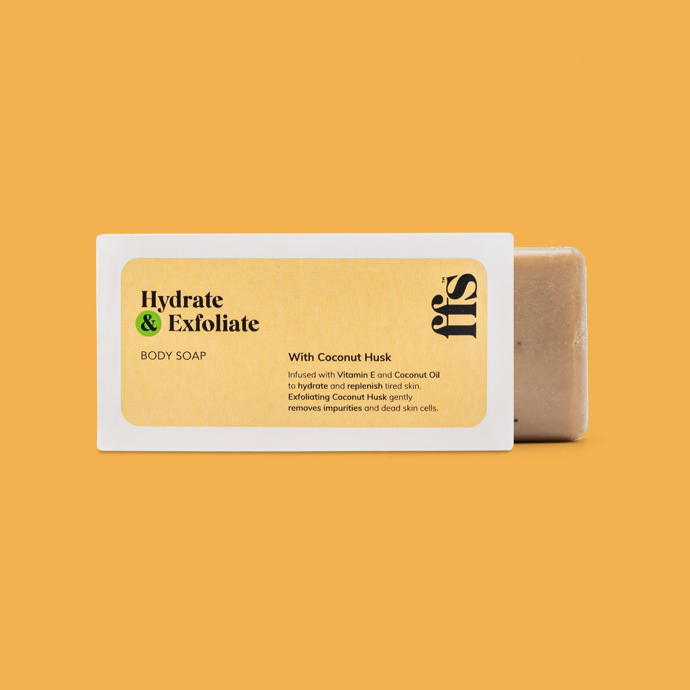 Hydrate & Exfoliate: Body Soap with Coconut Husk