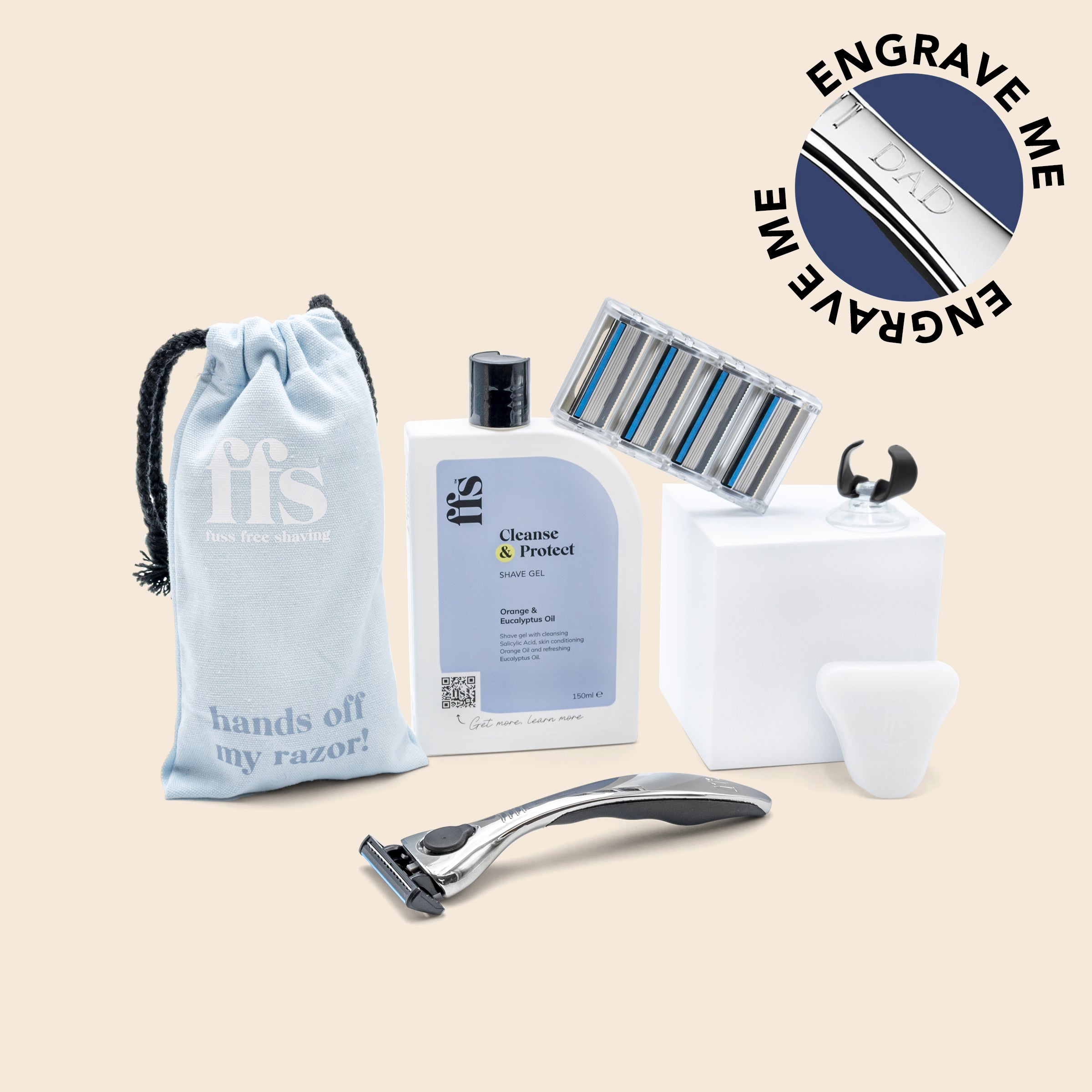 Personalised Premium Essentials Grooming Gift Set (Worth from £45.40*)