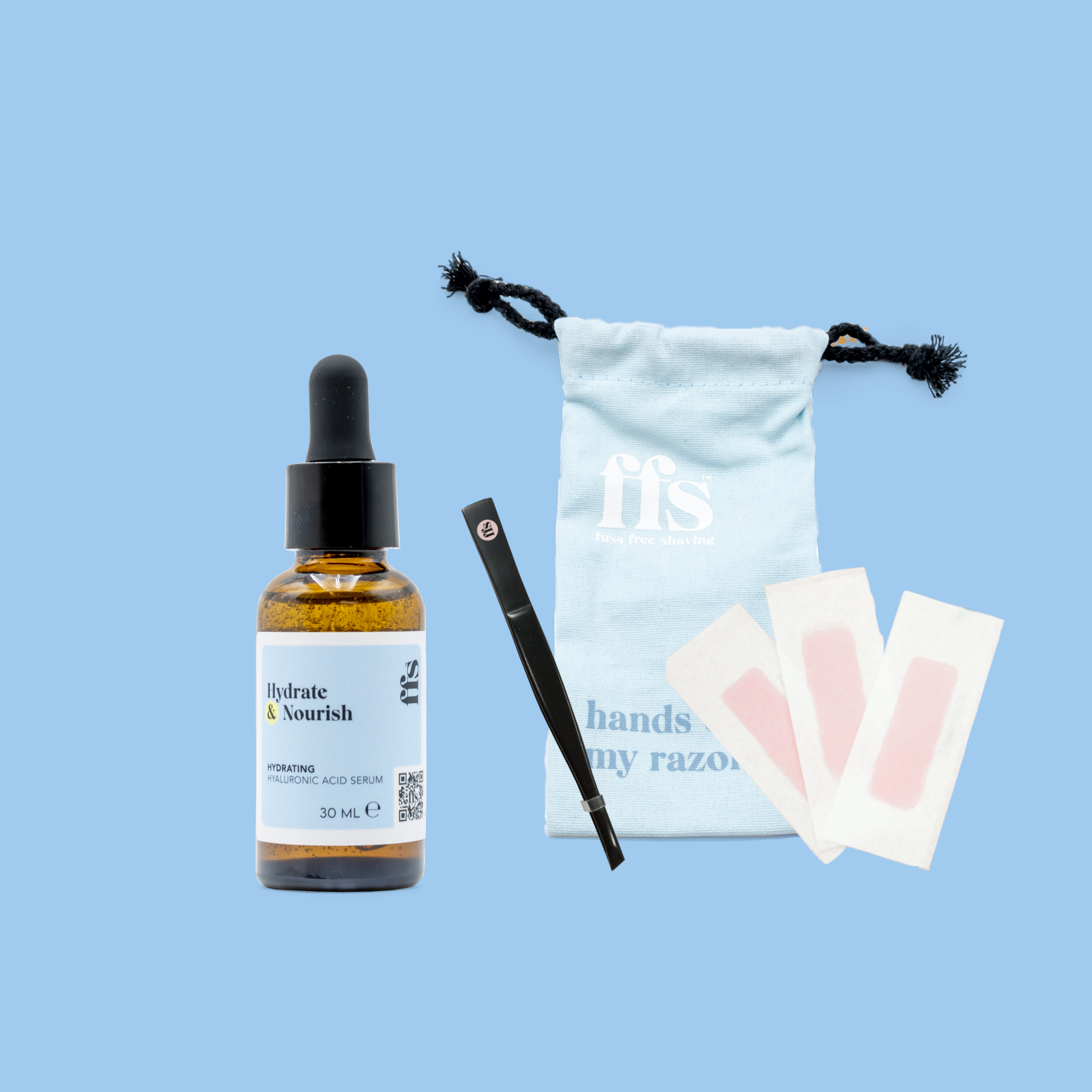 Hyaluronic Acid Serum & Hair Removal Kit