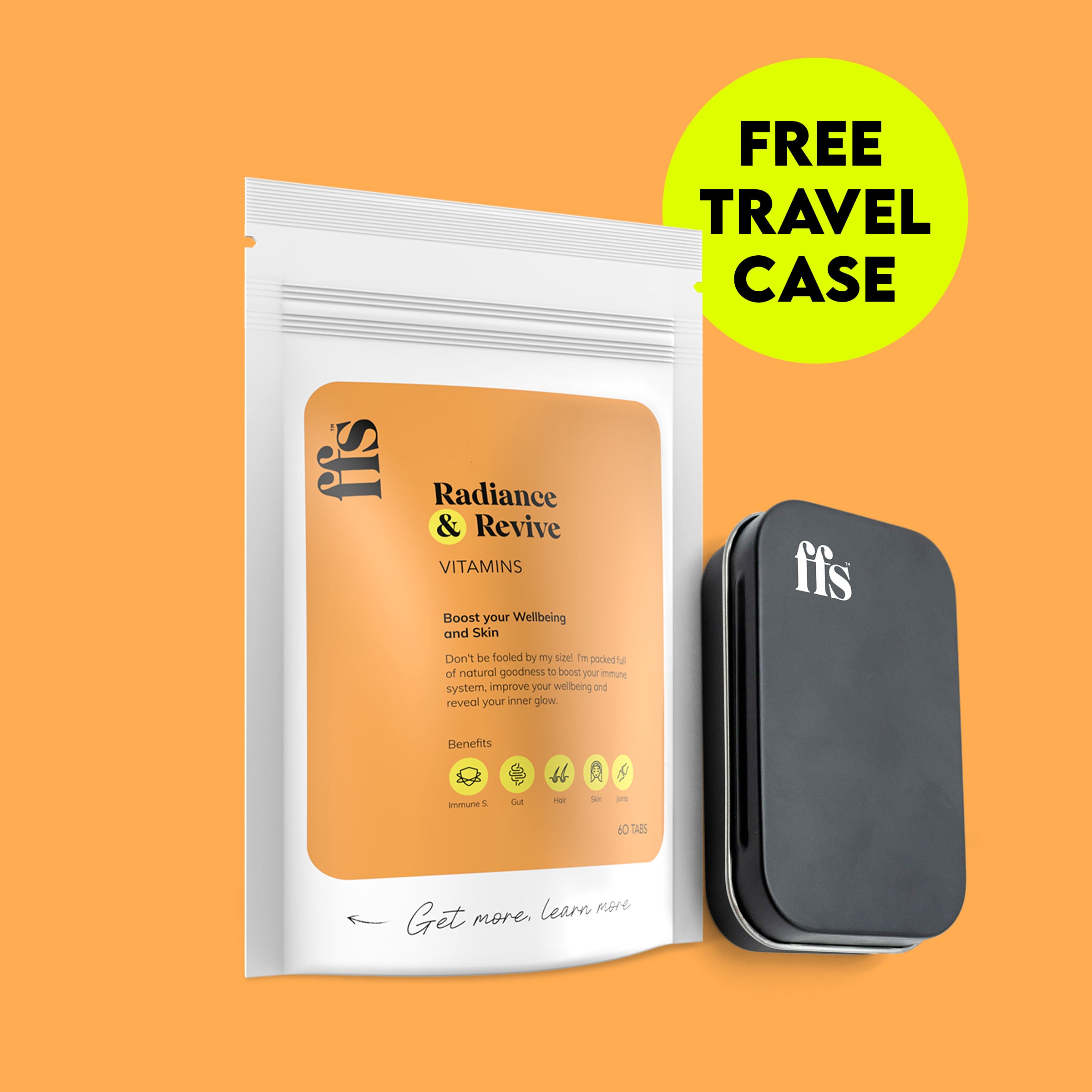 Radiance & Revive: Vitamins Subscription + FREE Travel Case